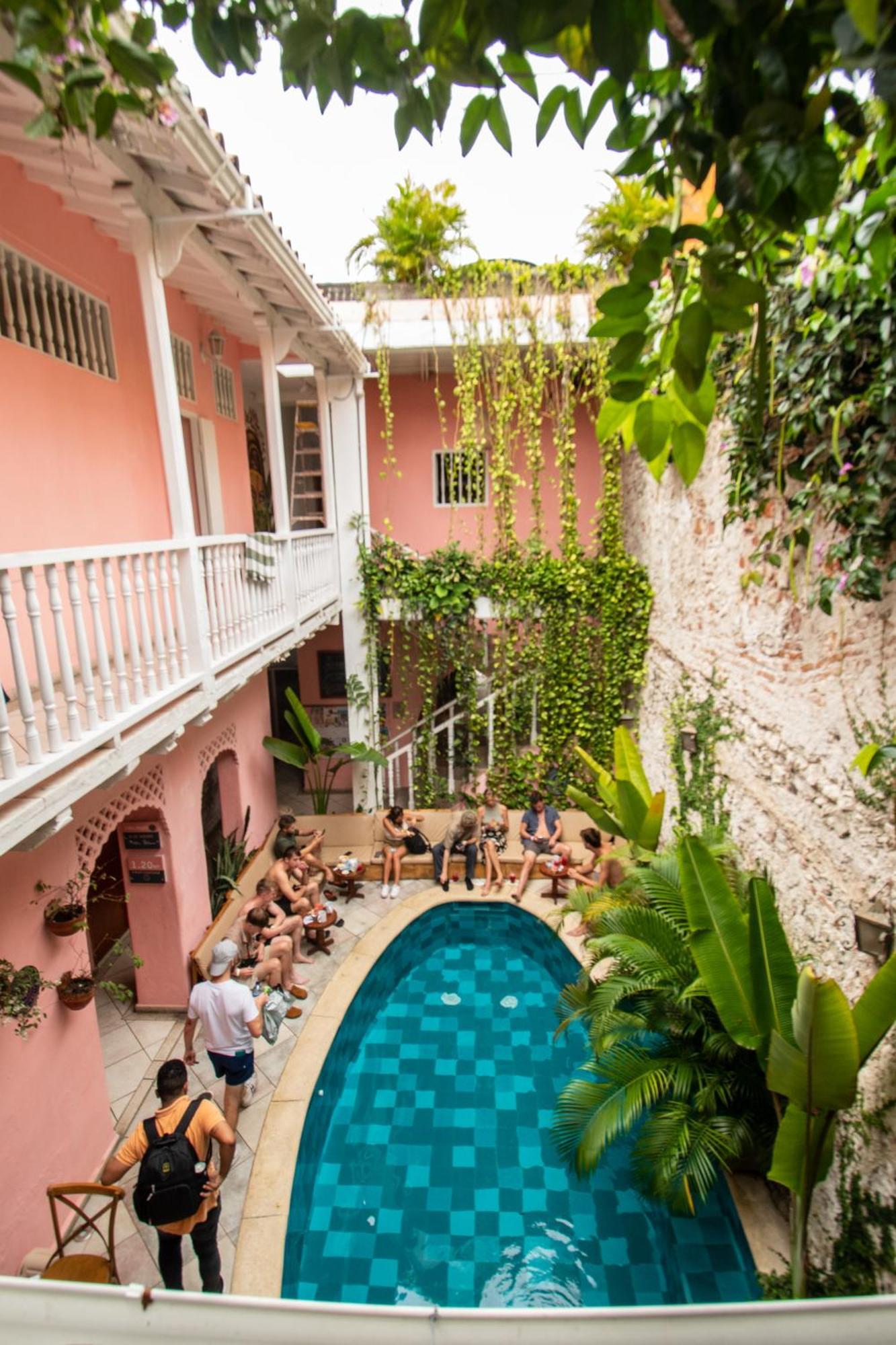 Casa Zahri Boutique Hostel Cartagena Eksteriør bilde