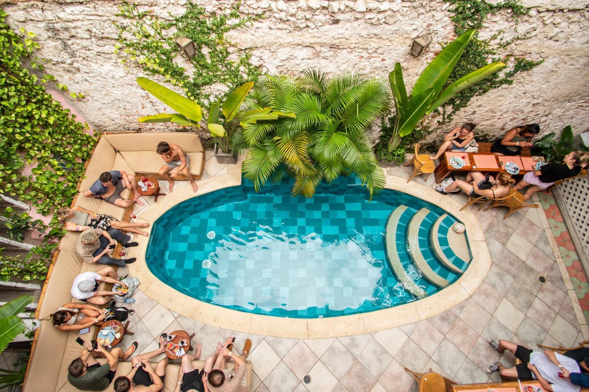 Casa Zahri Boutique Hostel Cartagena Eksteriør bilde